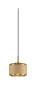 Preview: PANTILO ROPE 19, Pendelleuchte, 250 cm, E27, 15 W, gold