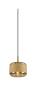 Preview: PANTILO ROPE 19, Pendelleuchte, 250 cm, E27, 15 W, gold