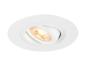 Preview: NEW TRIA® 75 XL, Deckeneinbauleuchte, rund, max. 10 W, GU10, weiß