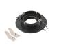 Preview: NEW TRIA® 75 XL, Deckeneinbauring, D: 11 H: 2.6 cm, IP20, schwarz