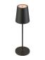 Preview: VINOLINA TWO, Tischleuchte, Akku, IP65, 2200/2700/3000 K, TOUCH, schwarz