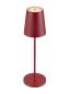 Preview: VINOLINA TWO, Tischleuchte, Akku, IP65, 2200/2700/3000 K, TOUCH, rot