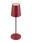 Preview: VINOLINA TWO, Tischleuchte, Akku, IP65, 2200/2700/3000 K, TOUCH, rot
