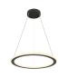 Preview: ONE FLAT PD, single, Pendelleuchte, Pendellänge 180 cm, 2700/3000 K, PHASE, schwarz