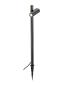Preview: HELIA SLIM Pole, single, LED Outdoor Stehleuchte, schwarz IP65 3000 K