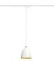 Preview: PARA CONE 14, Pendelleuchte für 1 Phasen System, GU10, weiß/gold