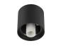 Preview: VARYT, Deckenaufbauleuchte, rund, 1x max. 6 W, E14, schwarz