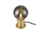 Preview: VARYT, Tischleuchte, rund, 1x max. 6 W, E14, messing