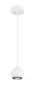 Preview: LIGHT EYE® 90, Pendelleuchte, GU10, Pendellänge 150 cm, 1x max. 6 W, matt weiß