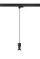 Preview: PURI 2.0 Basic, 3~ Pendelleuchte, GU10, Pendellänge 200 cm, 1x max. 6 W, schwarz