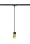 Preview: PURI 2.0 Cone, 1~ Pendelleuchte, GU10, Pendellänge 200 cm, 1x max. 6 W, schwarz / gold