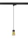 Preview: PURI 2.0 Cone, 3~ Pendelleuchte, GU10, Pendellänge 200 cm, 1x max. 6 W, schwarz / gold