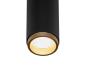 Preview: GRIP! M, 1~ Spot, zylindrisch, 2000-3000 K, 15 W, Dim-to-Warm, PHASE, 42°, schwarz / gold