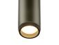 Preview: GRIP! M, 1~ Spot, zylindrisch, 2000-3000 K, 15 W, Dim-to-Warm, PHASE, 42°, bronze / schwarz
