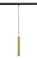Preview: GRIP! S, 48V Pendelleuchte, Pendellänge 200 cm, 3000 K, 29°, DALI, gold / schwarz