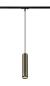 Preview: GRIP! L, 1~ Pendelleuchte, GU10, Pendellänge 200 cm, 1x max. 6 W, bronze / schwarz