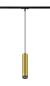 Preview: GRIP! L, 1~ Pendelleuchte, GU10, Pendellänge 200 cm, 1x max. 6 W, gold / schwarz