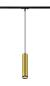 Preview: GRIP! L, 1~ Pendelleuchte, GU10, Pendellänge 200 cm, 1x max. 6 W, gold / schwarz