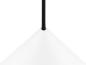Preview: MAGICO 38, Pendelleuchte, E27, Pendellänge 180 cm, 1x max. 10 W, matt weiß