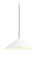 Preview: MAGICO 55, Pendelleuchte, E27, Pendellänge 180 cm, 1x max. 10 W, matt weiß