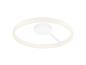 Preview: ONE, Wand- und Deckenaufbauleuchte, rund, 2700/3000 K, 23 W, DALI, Touch, 130°, weiß