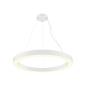 Preview: MEDO® RING 90, Pendelleuchte, Pendellänge 300 cm, 3000/4000 K, 110°, DALI, Touch, weiß