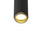 Preview: GRIP! S, Deckenaufbauleuchte, single, PHASE, 3000 K, 11 W, 29°, schwarz / gold