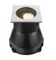 Preview: DASAR® L, Bodeneinbauleuchte, asymmetrisch, 3000K, 70°/40°, IP65/IP67, quadratisch, edelstahl / schwarz