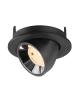 Preview: NUMINOS® GIMBLE S, Deckeneinbauleuchte schwarz/chrom 2700 K 55°