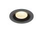 Preview: NUMINOS® M, Deckeneinbauleuchte, 3000 K, 55°, IP20, rund, schwarz