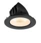 Preview: NUMINOS® GIMBLE L, Deckeneinbauleuchte, 2700 K, 40°, IP20, rund, schwarz / weiß