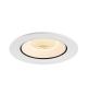 Preview: NUMINOS® GIMBLE L, Deckeneinbauleuchte, 2700 K, 55°, IP20, rund, weiß