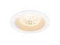 Preview: NUMINOS® L, Deckeneinbauleuchte, 2700 K, 55°, IP20, rund, weiß