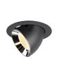 Preview: NUMINOS® GIMBLE XL, Deckeneinbauleuchte schwarz/chrom 3000 K 40°