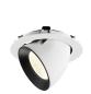 Preview: NUMINOS® GIMBLE XL, Deckeneinbauleuchte weiß/schwarz 4000 K 40°
