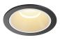 Preview: NUMINOS® XL, Deckeneinbauleuchte, 3000 K, 55°, IP20, rund, schwarz / weiß