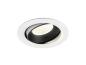 Preview: NUMINOS® MOVE XL, Deckeneinbauleuchte weiß/schwarz 4000 K 40°