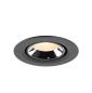 Preview: NUMINOS® GIMBLE XS, Deckeneinbauleuchte schwarz/chrom 2700 K 20°