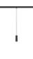 Preview: LALU®, 48V Pendelleuchte, DALI, LED Base, Mix&Match, Pendellänge 200 cm, 2700/3000K, 40°, schwarz