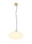 Preview: OLYPSO 40, Pendelleuchte, E27, Pendellänge 400 cm, 1 x max. 40 W, gold