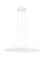 Preview: PANEL 60, Pendelleuchte, rund, PHASE, Pendellänge 200 cm, 3000/4000K, 90°, weiß