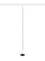 Preview: LIGHT EYE® 2.0, 48V Pendelleuchte, DALI, Pendellänge 200 cm, 3000K, 30°, weiß / schwarz