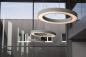 Preview: MEDO RING 90, Pendelleuchte, LED, weiß, Ø 90 cm, inkl. LED-Treiber