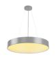 Preview: MEDO 60, Deckenleuchte, LED, 3000 K, rund, silbergrau, Ø 60 cm, zur Pendelleuchte umrüstbar, 38 W