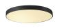 Preview: MEDO 90, Deckenleuchte, LED, 3000 K, rund, schwarz, Ø 90 cm, zur Pendelleuchte umrüstbar, 120 W