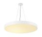 Preview: MEDO 90, Deckenleuchte, LED, 3000 K, rund, weiß, Ø 90 cm, zur Pendelleuchte umrüstbar, 120 W