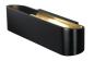 Preview: OSSA 300, Wandleuchte, QT-DE12, oval, up/down, schwarz, L/B/H 30/8/6,5 cm, max. 120 W
