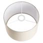 Preview: FENDA, Leuchtenschirm, rund, beige, Ø/H 30/20 cm