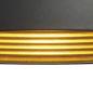 Preview: FORCHINI M 50, Pendelleuchte, A60, rund, schwarz/gold, Ø 50 cm, max. 40 W
