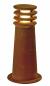 Preview: RUSTY® 40, Outdoor Standleuchte, TC-DSE, IP55, rund, stahl gerostet, Ø/H 19/40 cm, max. 11 W